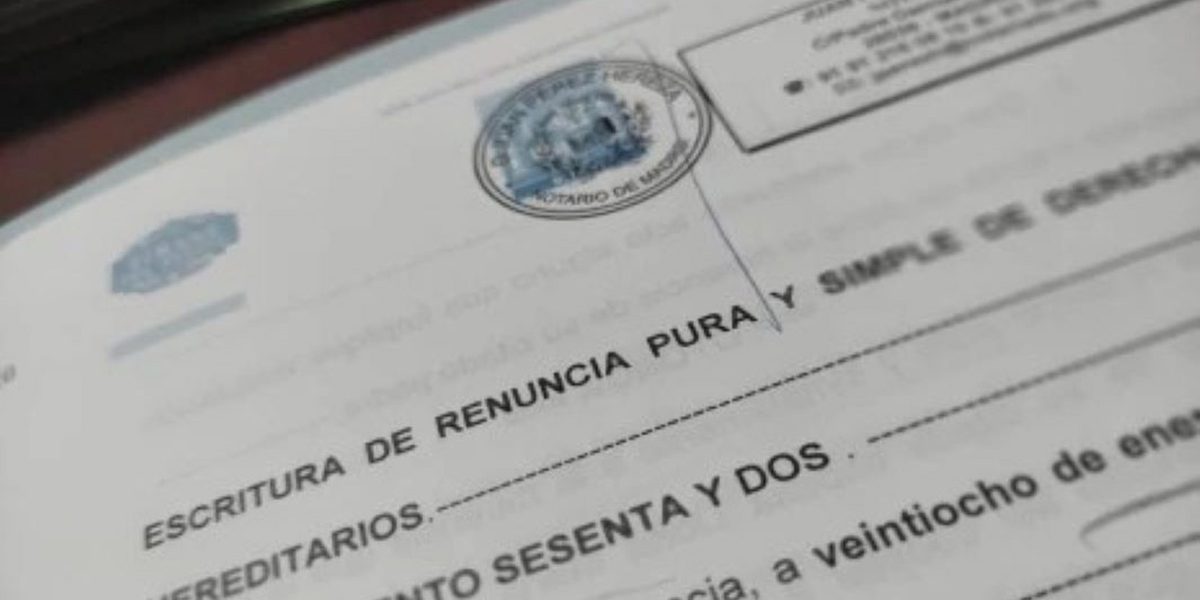 renunciar-a-una-herencia Renunciar a una herencia