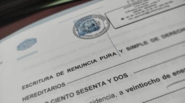 Renunciar a una herencia