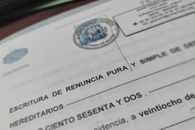 Renunciar a una herencia